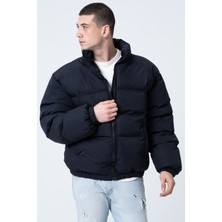 Garen Erkek Siyah Oversize Bomber Su Geçirmez Waterproof Mont Kaban