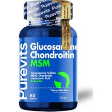 Purevits Glucosamine Chondroitin Msm Boswellia Hyaluronic Acid 60 Tablet