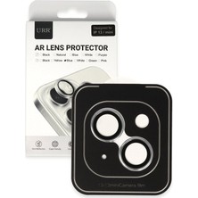 URR iPhone 13 Titanium Alloy Kamera Lens Koruyucu Gümüş