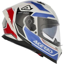 Acerbis X-Way Graphıc Kask Mavi Beyaz