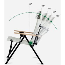 Lethe Boards Hispeed Modern ve Ergonomik Çok Fonksiyonlu Katlanır Bahçe Teras Kamp Sandalyesi -Taşıma Çantalı