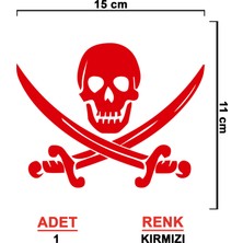 Sönmez Sticker Korsan Sticker - Kuru Kafa Sticker - Oto Sticker - Araba Sticker - Araç Sticker - Cam Sticker