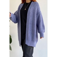 Reglanlı Indigo Selanik Hırka