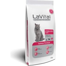 Lavital Sterilised Somonlu Kısırlaştırılmış Kedi Maması 12 kg