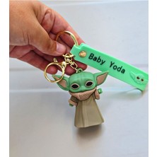 Dek Baby Yoda Figür Anahtarlık Çanta Süsü
