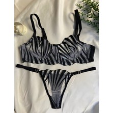 Andelina Black Swan Bralet Takımı