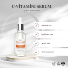 TO DO FIRST C Vitamini Serum Ton Eşitleyici Aydınlatıcı Gözenek Sıkılaştırıcı Ferulic Acid %20 Ascorbic Acid