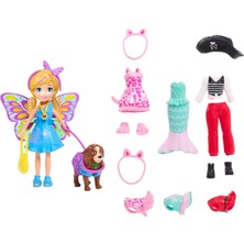 Polly Pocket ve Hayvan Dostu Kostüm Giyiyor Oyun Seti GDM15