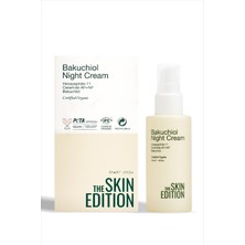 The Skin Edition Organik Bakuchiol Gece Bakım Kremi Peptid, Ceramide 50 ml