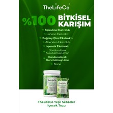 TheLifeCo Yeşil Sebzeler İçecek Tozu 120g (Green Blend)