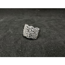 Luna Gümüş Sarmaşık Model Ithal Gümüş Yüzük