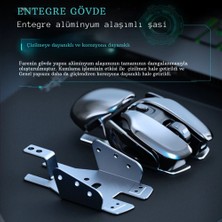 Shopfast Böcek Tasarım Mekanik Metal Kablosuz Mouse 1600DPİ Ergonomik Tüm Yüzeyler Için Sessiz Tıklama