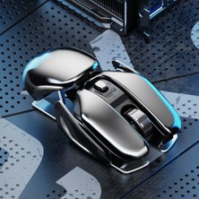 Shopfast Böcek Tasarım Mekanik Metal Kablosuz Mouse 1600DPİ Ergonomik Tüm Yüzeyler Için Sessiz Tıklama