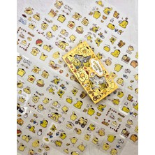 Kağıt Gemi Sanrio Karakter Pompompurin 20 Yaprak Pet Sticker 20 Yaprak Kağıt Sticker