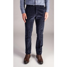 Pant Positive Merdan Lacivert Klasik Kesim Erkek Kadife PANTOLON-4864