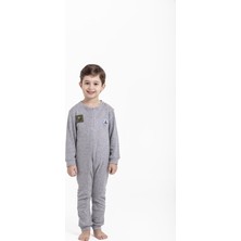 Oil Company Gri Unisex Çocuk Tulum