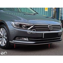 Ebal Oto Vw Passat B8 Krom Ön Tampon Çıtası 3 Parça 2014-2019 Arası Pçelik