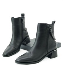 Hepes Inna Kadın Hakiki Deri Topuklu Bot