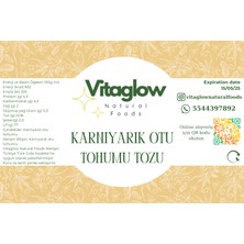 Vitaglow Natural Foods Karnıyarık Otu Tohumu Tozu Fiber 100 gr