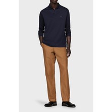 Tommy Hilfiger Pamuklu Regular Fit Polo Yaka Sweat Erkek Polo Yaka Sweat MW0MW37317 Dw5