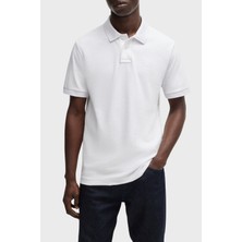 Boss Streç Pamuklu Slim Fit Düğmeli Polo Yaka T Shirt Erkek Polo Yaka T Shirt 50507803 100