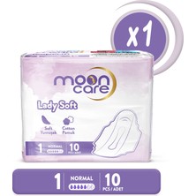 Moon Care Hijyenik Ped Lady Soft Yumuşak Normal (10 Ped)