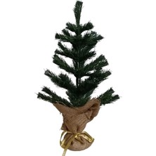 Kidspartim Yılbaşı Masa Üstü Çam Ağacı Jütlü 30 cm