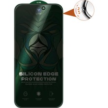 Lito D+ Ultra Silikon Kenar Privacy iPhone 16 Pro Max Ekran Koruyucu