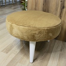 Perlasee Peluş Dekoratif Puf - Şıklık Ve Konfor Bir Arada