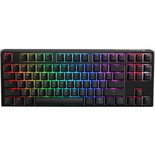 Ducky One 3 Tkl Mekanik Blue Swich Q Tr Lblack Keycaps Rgb LED Gaming Klavye