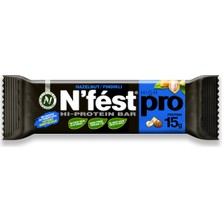 N'fest Nfést Yüksek Protein Bar Fındıklı 50g x 12 Adet