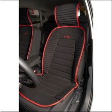 Bumerang Siyah-Kırmızı 2li Minder