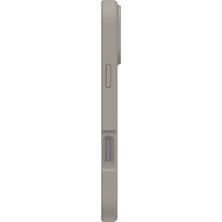Coehl Apple iPhone 16 Pro Max Uyumlu Kılıf Magsafe Şarj Özellikli Soft Arka Yüzey Askı Ipli Coehl Creme Gri
