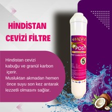 Nefa Coconut Based Post Carbon Filtre Su Arıtma (25 Adet)