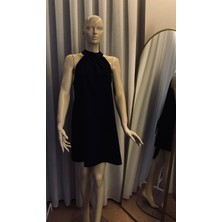 Butik Gevşek Kolsuz Mini Elbise, Bahar ve Yaz Için Rahat Elbise, Kadın Giyim