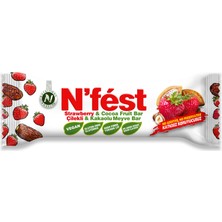 N'fest Çilekli ve Kakaolu Meyve Bar 40 gr