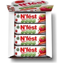 N'fest Çilekli ve Kakaolu Meyve Bar 40 gr