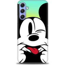 Samsung Galaxy S23 Fe Kılıf Hd Baskılı - Disneyy + 9h Nano Ekran Koruyucu