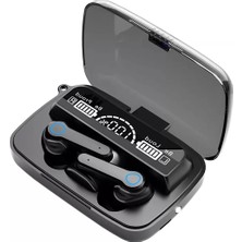 M19 Kablosuz Gaming Powerbankli El Fenerli Dijital Göstergeli Bluetooth Kulaklık