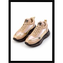 Bambi Bej Anorak   Kadın Sneaker K01228400485