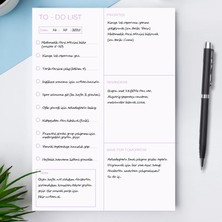 Copyder To Do List Planlayıcı Bloknot Defter Seti A5 50 Yaprak
