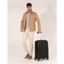 Pierre Cardin Erkek Siyah Orta Boy Valiz 50274270-001