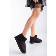 Favori Shoes Kadın Ultra Mini  Içi Yünlü Kürklü Bot Ayakkabı
