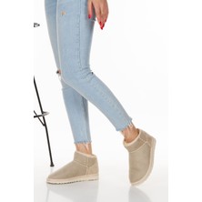 Favori Shoes Kadın Ultra Mini  Içi Yünlü Kürklü Bot Ayakkabı
