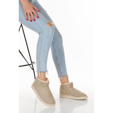 Favori Shoes Kadın Ultra Mini  Içi Yünlü Kürklü Bot Ayakkabı