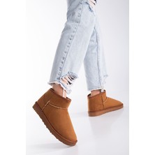 Favori Shoes Kadın Ultra Mini  Içi Yünlü Kürklü Bot Ayakkabı