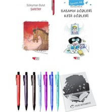 Babamın Gözleri Kedi Gözleri ve Sarıtay 2'li Set + Hediyeli