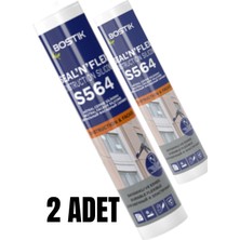 Bostik S564 Nötral Cephe Silikonu Beyaz x2 Adet