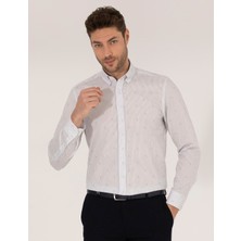 Pierre Cardin Erkek Açık Yeşil Slim Fit Uzun Kollu Gömlek 50264896-VR092