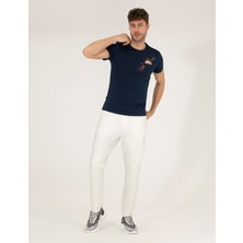 Pierre Cardin Erkek Ekru Slim Fit Eşofman Altı 50264871-VR019